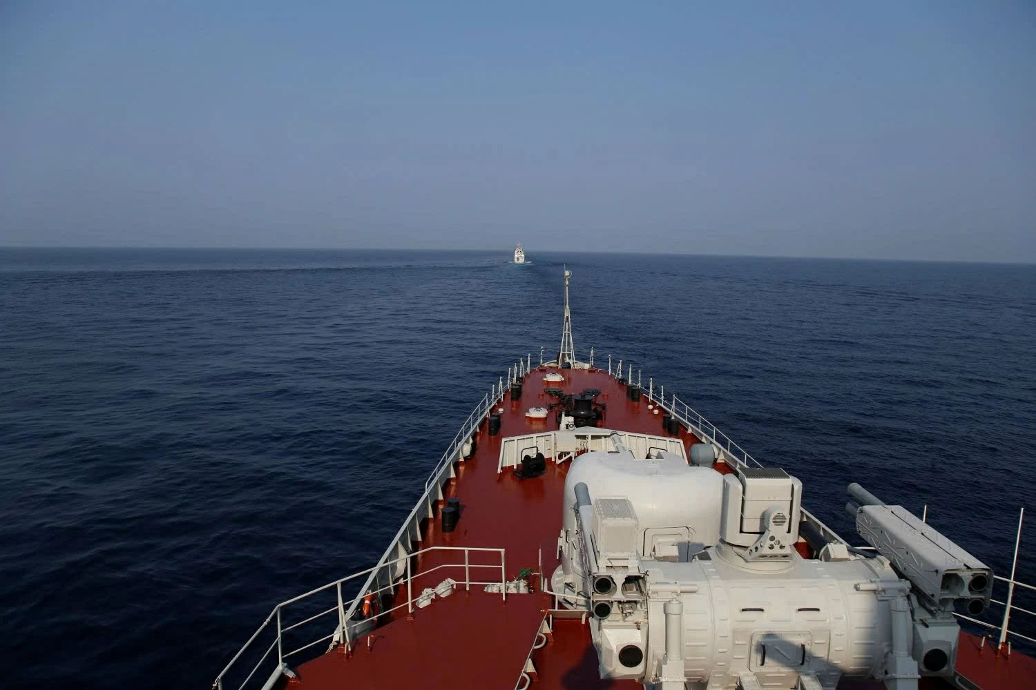 Hải quân Việt Nam–Trung Quốc hoàn thành tuần tra, huấn luyện liên hợp trên vùng biển Vịnh Bắc Bộ