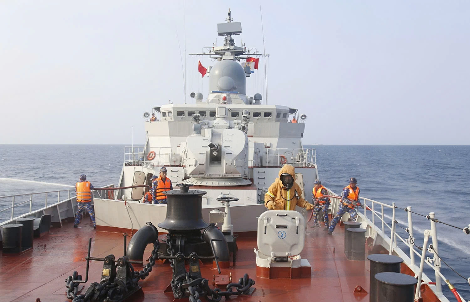 Hải quân Việt Nam–Trung Quốc hoàn thành tuần tra, huấn luyện liên hợp trên vùng biển Vịnh Bắc Bộ