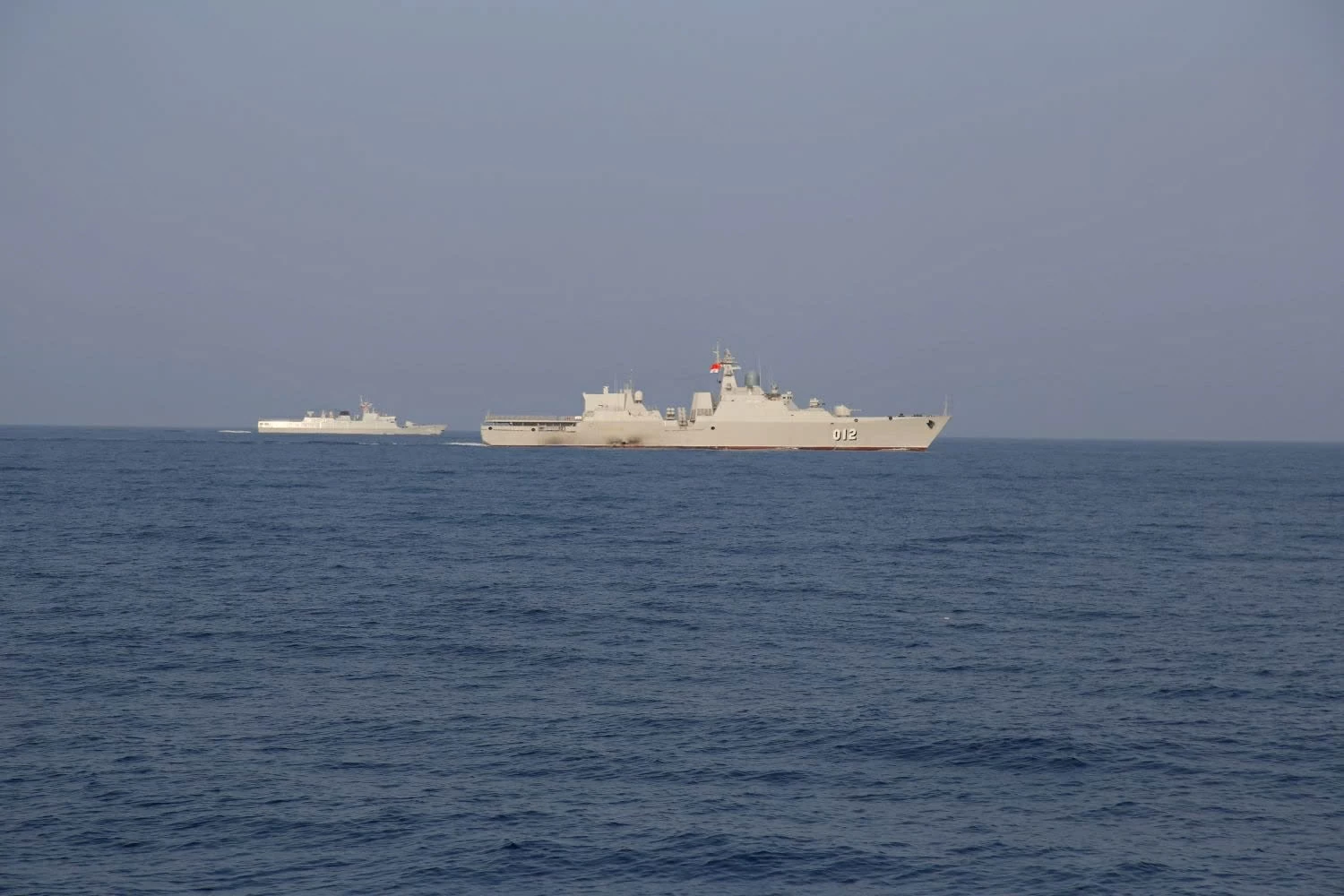 Hải quân Việt Nam–Trung Quốc hoàn thành tuần tra, huấn luyện liên hợp trên vùng biển Vịnh Bắc Bộ