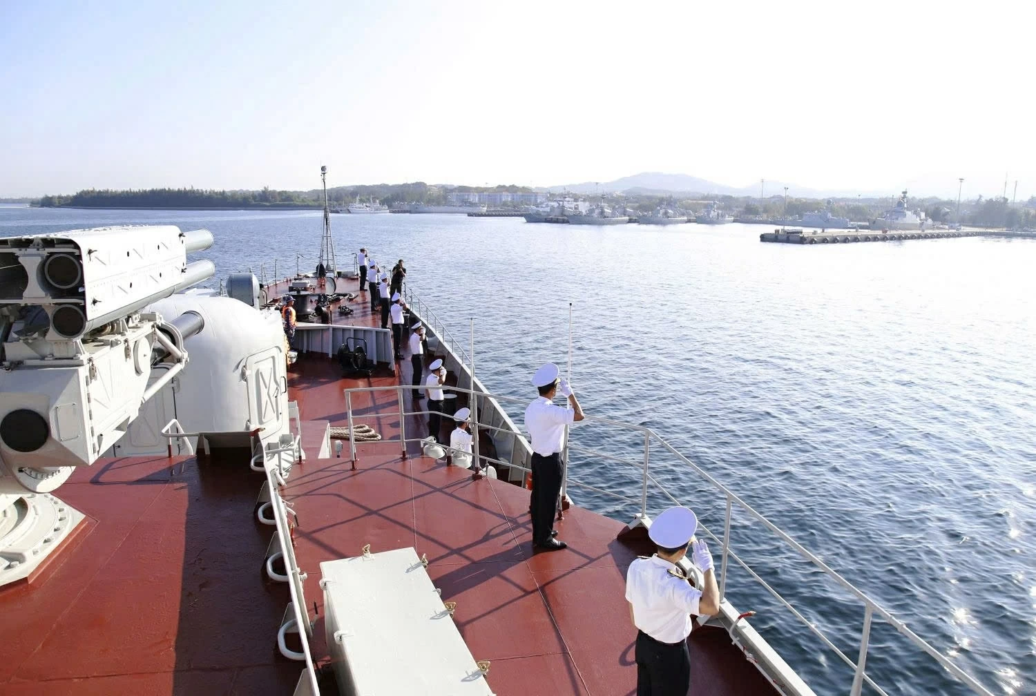 Hải quân Việt Nam–Trung Quốc hoàn thành tuần tra, huấn luyện liên hợp trên vùng biển Vịnh Bắc Bộ