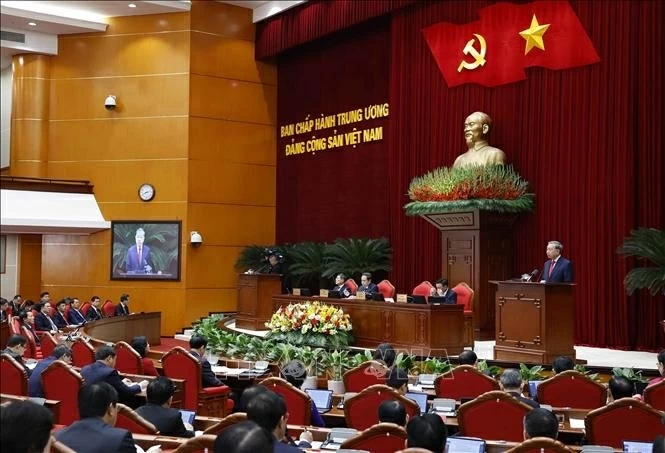 Khai mạc trọng thể Hội nghị lần thứ 2 Ban Chấp hành Trung ương Đảng khóa XIV