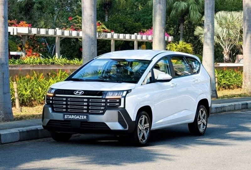 Phần đầu Stargazer 2026 được làm lại mạnh mẽ hơn, lấy cảm hứng từ “đàn anh” Hyundai Palisade.