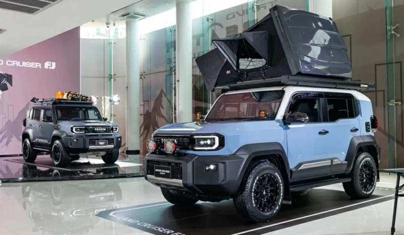 Giá xe Toyota Land Cruiser FJ được niêm yết ở mức 1,289 triệu baht (khoảng 1,027 tỷ đồng), nhưng giá ưu đãi giai đoạn đầu giảm còn 1,269 triệu baht (tương đương khoảng 1,012 tỷ đồng).