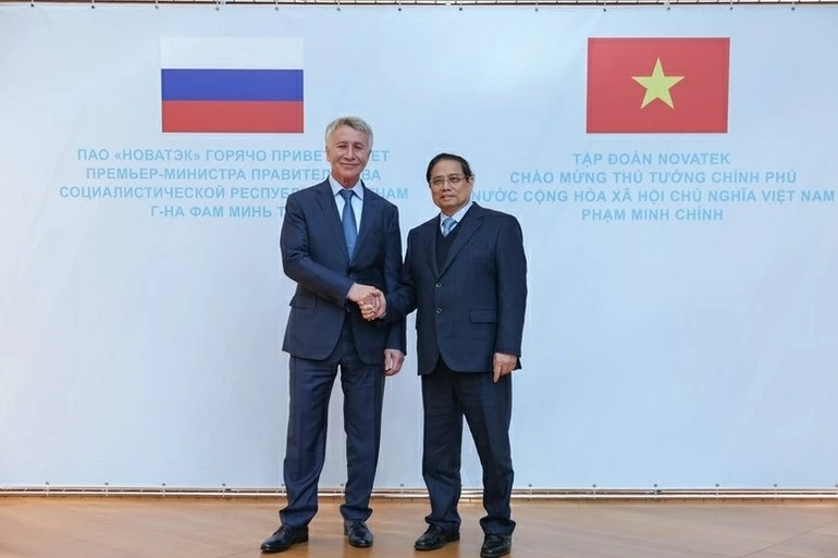 Việt Nam và Liên bang Nga thúc đẩy hợp tác các dự án LNG trọng điểm