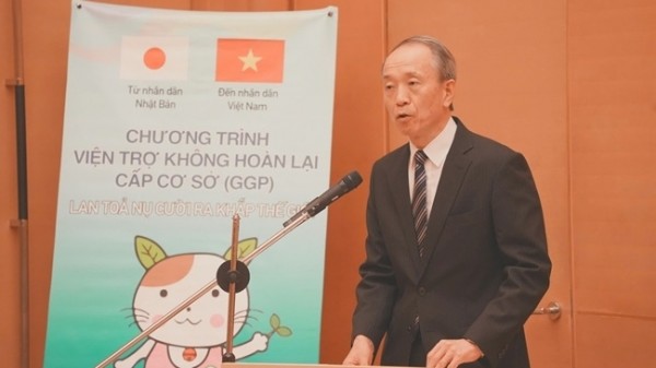 Nhật Bản viện trợ không hoàn lại cho nhiều dự án tại Việt Nam