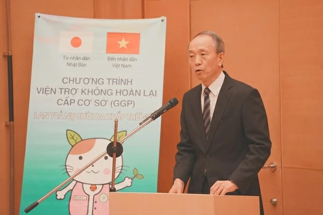 Nhật Bản viện trợ không hoàn lại cho nhiều dự án tại Việt Nam