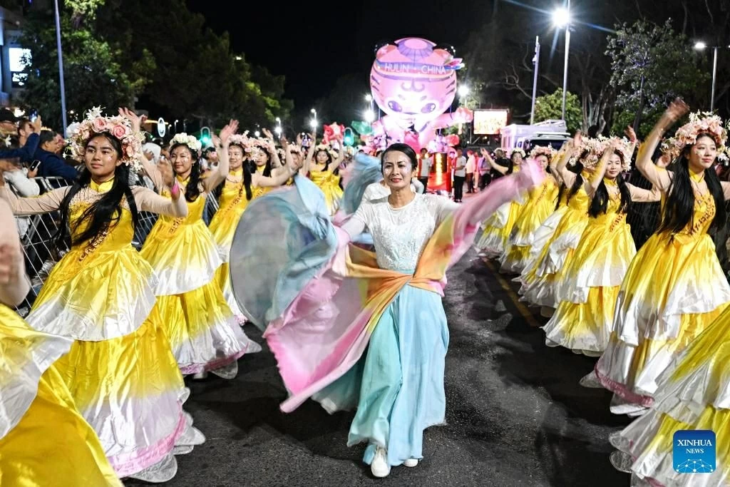 Văn hóa Trung Quốc nổi bật tại Lễ hội Carnival Cape Town 2026 Văn hóa Trung Quốc toả sáng tại Carnival Cape Town 2026