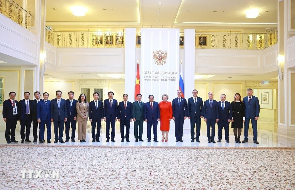 Thủ tướng Chính phủ Phạm Minh Chính hội kiến Chủ tịch Hội đồng Liên bang Nga Valentina Matviyenko Thủ tướng Chính phủ Phạm Minh Chính hội kiến Chủ tịch Hội đồng Liên bang Nga Valentina Matviyenko