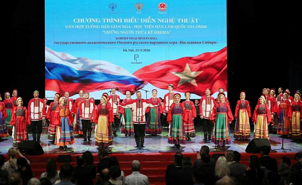 Thủ đô Hà Nội rộn ràng khai màn Những ngày văn hóa Nga Thủ đô Hà Nội rộn ràng khai màn Những ngày văn hóa Nga