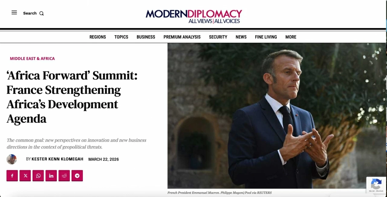 Hội nghị thượng đỉnh 'Africa Forward': Cơ hội để Pháp thúc đẩy chương trình nghị sự tại châu Phi