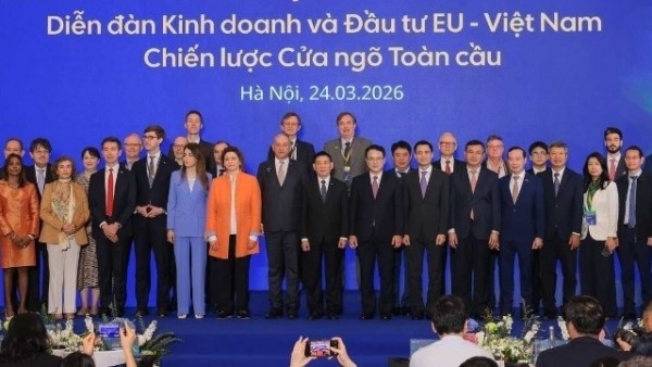 Phó Thủ tướng Chính phủ Hồ Đức Phớc tiếp Cao ủy Liên minh châu Âu (EU) về Đối tác quốc tế Jozef Sikela