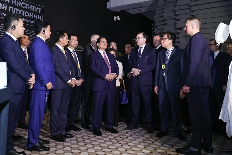 Thủ tướng Phạm Minh Chính thăm Bảo tàng Năng lượng Nguyên tử của Nga