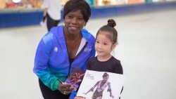 Huyền thoại Surya Bonaly truyền lửa cho thế hệ trẻ trượt băng nghệ thuật Việt Nam