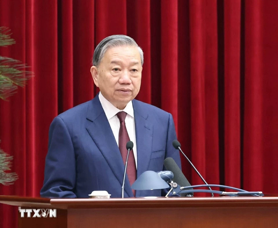 Toàn văn phát biểu của Tổng Bí thư Tô Lâm tại bế mạc Hội nghị lần thứ hai Ban Chấp hành Trung ương Đảng khóa XIV Toàn văn phát biểu của Tổng Bí thư Tô Lâm tại bế mạc Hội nghị lần thứ hai Ban Chấp hành Trung ương Đảng khóa XIV