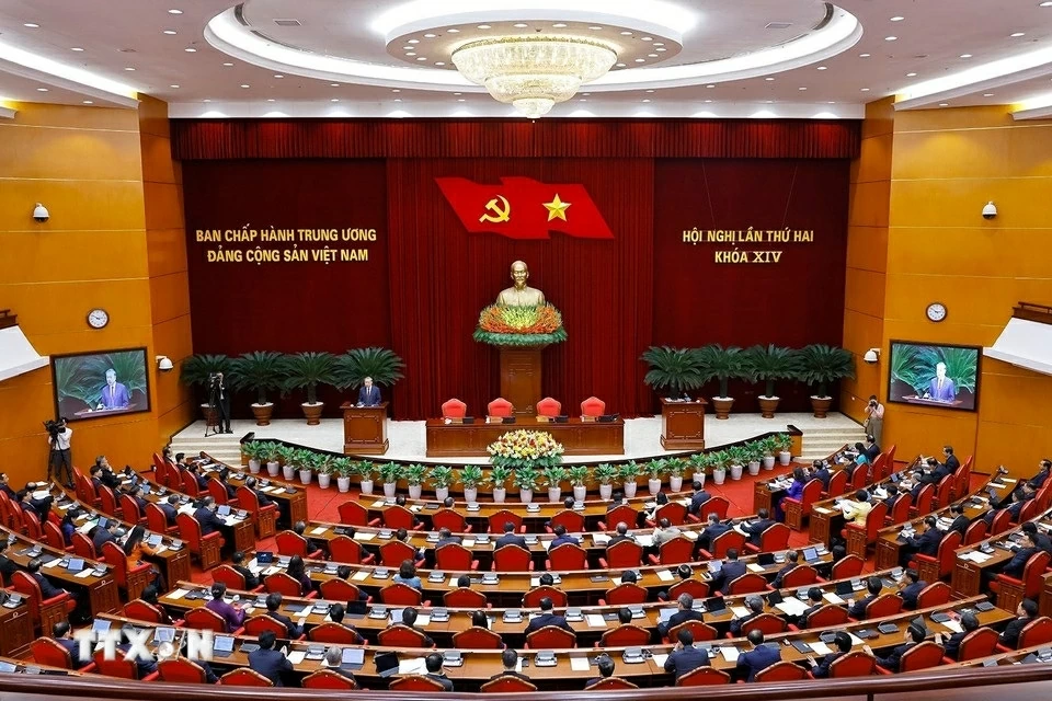 Toàn văn phát biểu của Tổng Bí thư Tô Lâm tại bế mạc Hội nghị lần thứ hai Ban Chấp hành Trung ương Đảng khóa XIV Toàn văn phát biểu của Tổng Bí thư Tô Lâm tại bế mạc Hội nghị lần thứ hai Ban Chấp hành Trung ương Đảng khóa XIV