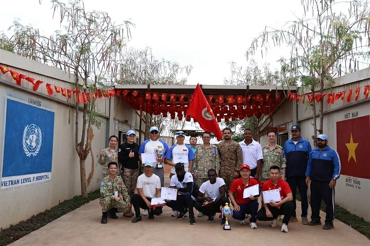 Bệnh viện dã chiến Việt Nam sôi nổi các hoạt động chào mừng 95 năm ngày thành lập Đoàn TNCS Hồ Chí Minh Bệnh viện dã chiến Việt Nam sôi nổi các hoạt động chào mừng 95 năm ngày thành lập Đoàn TNCS Hồ Chí Minh