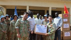 Bệnh viện dã chiến Việt Nam sôi nổi các hoạt động chào mừng 95 năm ngày thành lập Đoàn TNCS Hồ Chí Minh