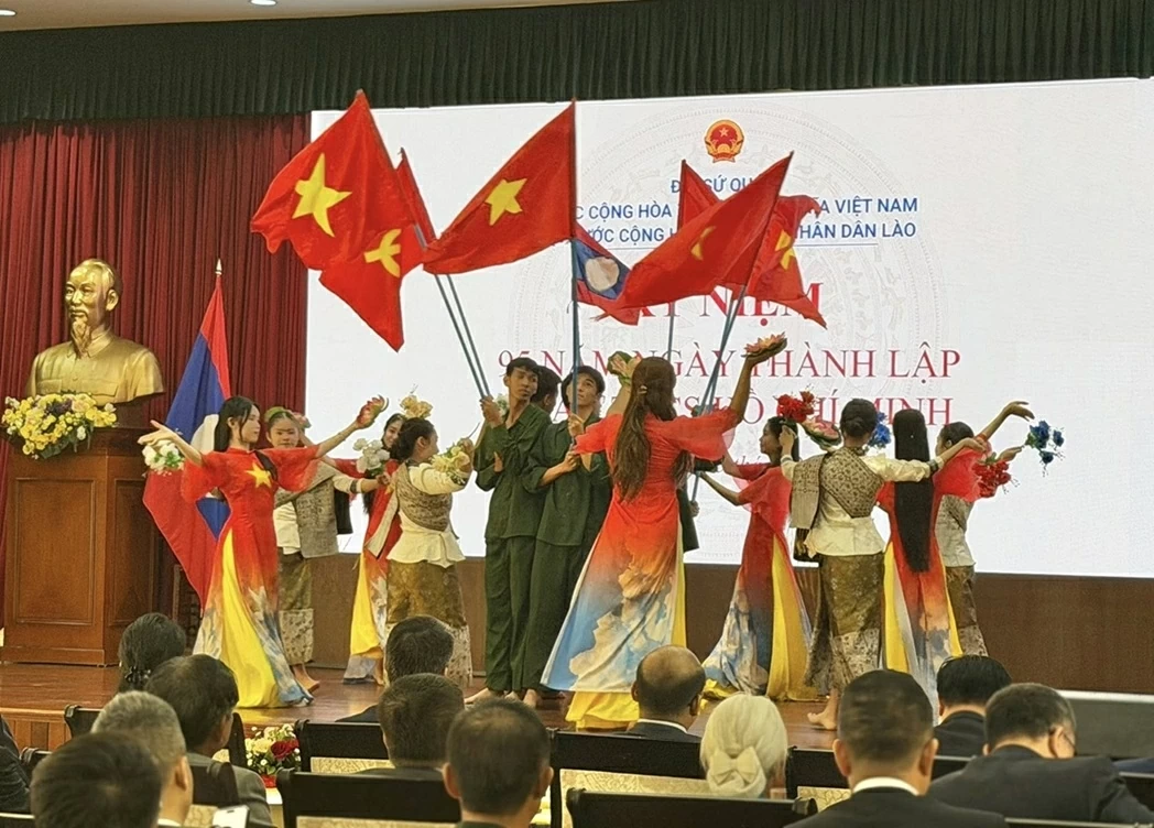 Đảng uỷ, Đại sứ quán, Ban cán sự Đoàn Thanh niên Cộng sản Hồ Chí Minh tại Lào Kỷ niệm 95 năm ngày thành lập Đoàn Thanh niên Cộng sản Hồ Chí Minh