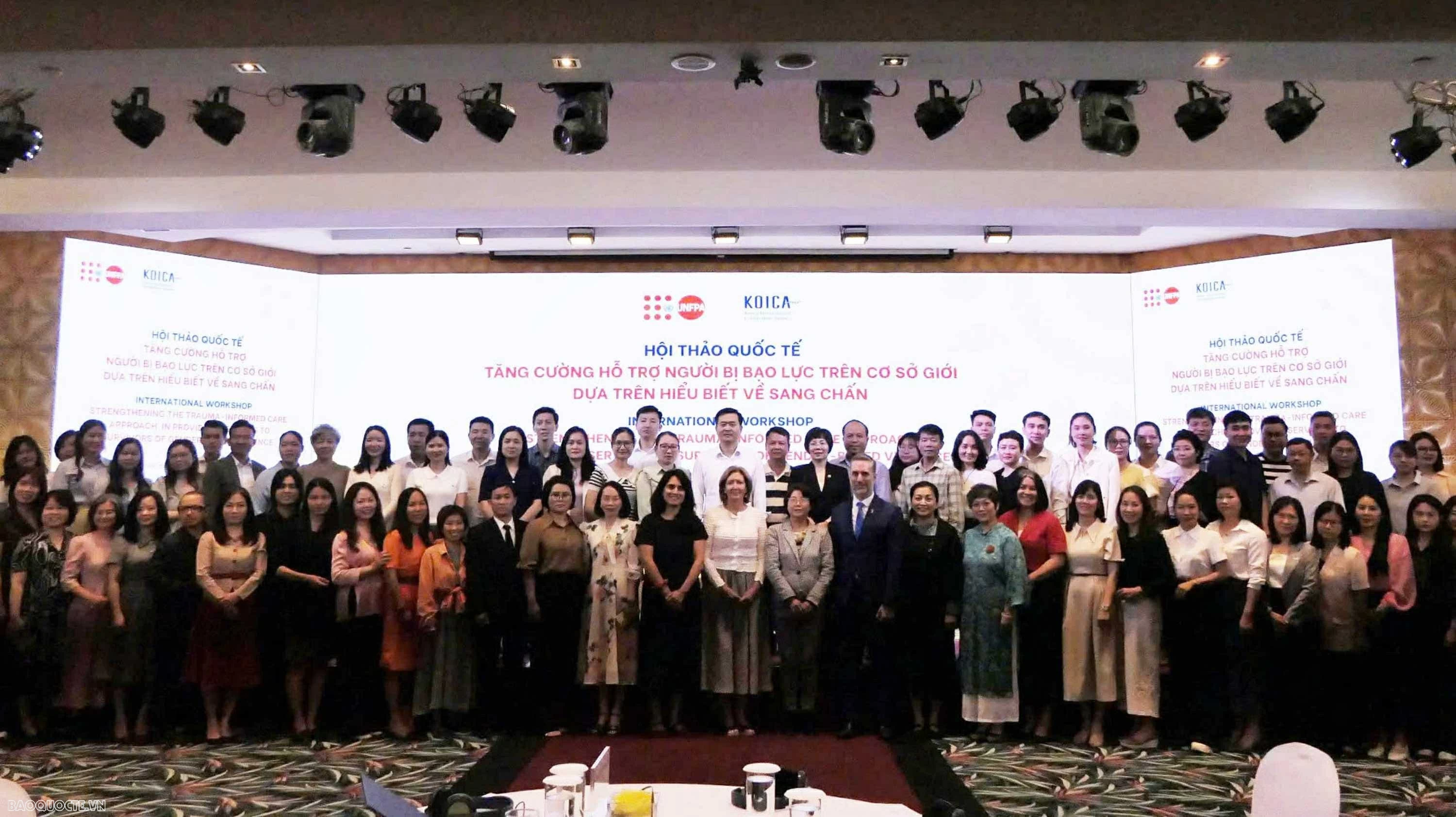 Chung tay nỗ lực chấm dứt bạo lực giới tại Việt Nam Tăng cường hỗ trợ người bị bạo lực trên cơ sở giới dựa trên hiểu biết về sang chấn