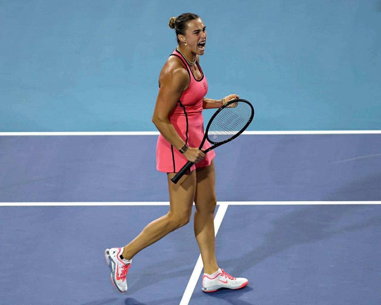 Sabalenka đánh bại Rybakina, chạm trán Gauff ở chung kết Miami Open