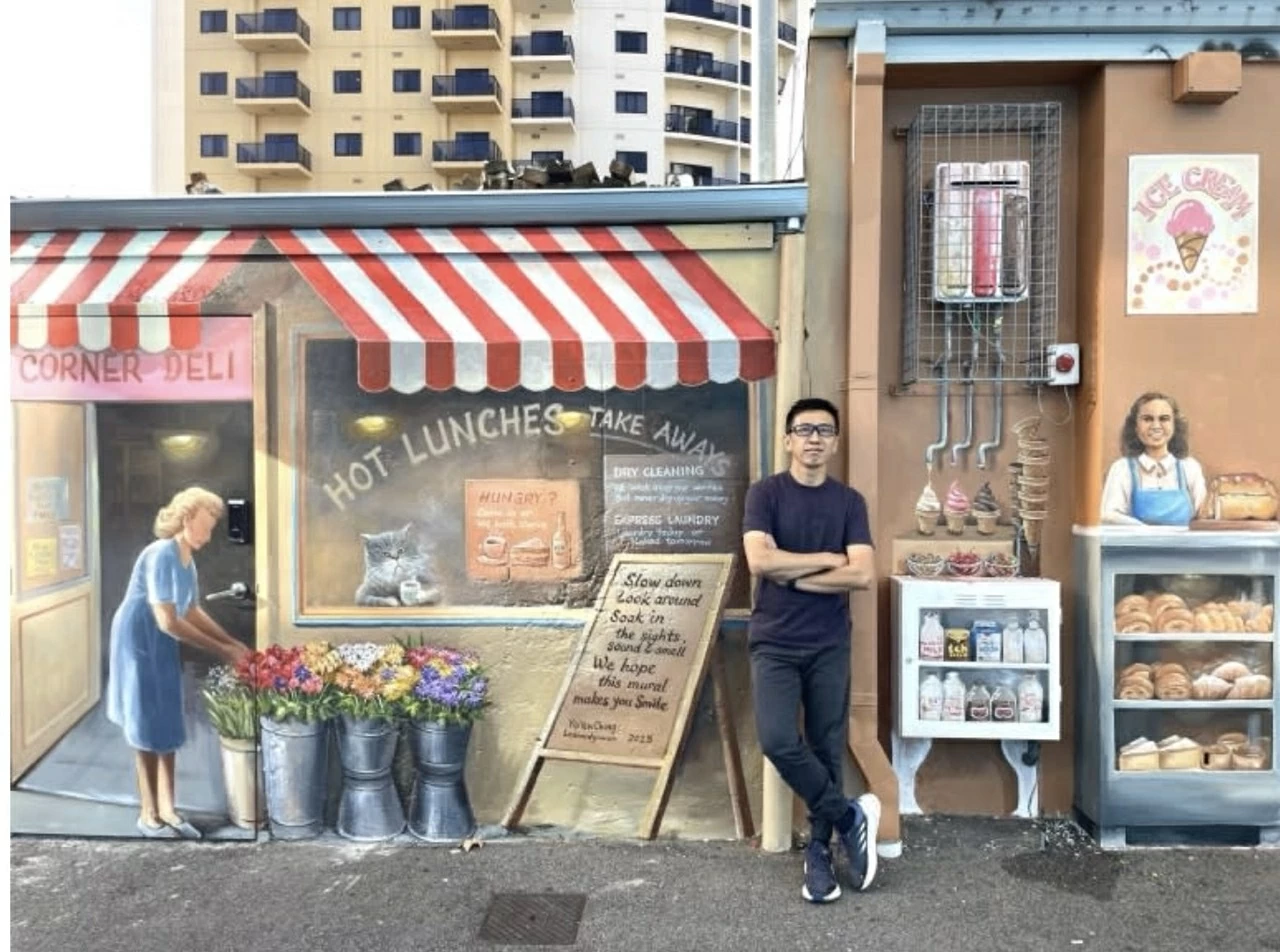 Những bức tranh tường mang đậm chất hoài cổ đang thu hút sự chú ý trên toàn thế giới