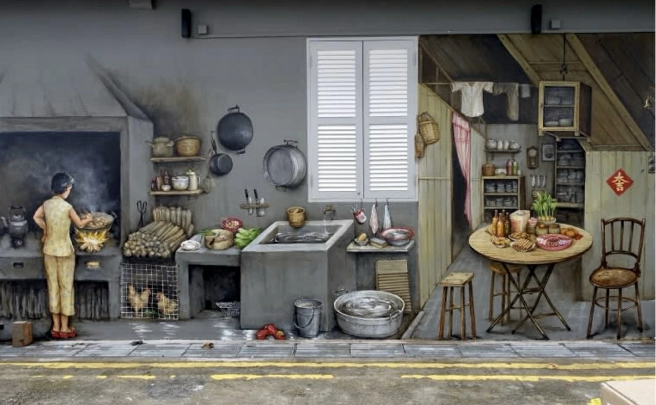 Những bức tranh tường mang đậm chất hoài cổ đang thu hút sự chú ý trên toàn thế giới Những bức tranh tường mang đậm chất hoài cổ đang thu hút sự chú ý trên toàn thế giới