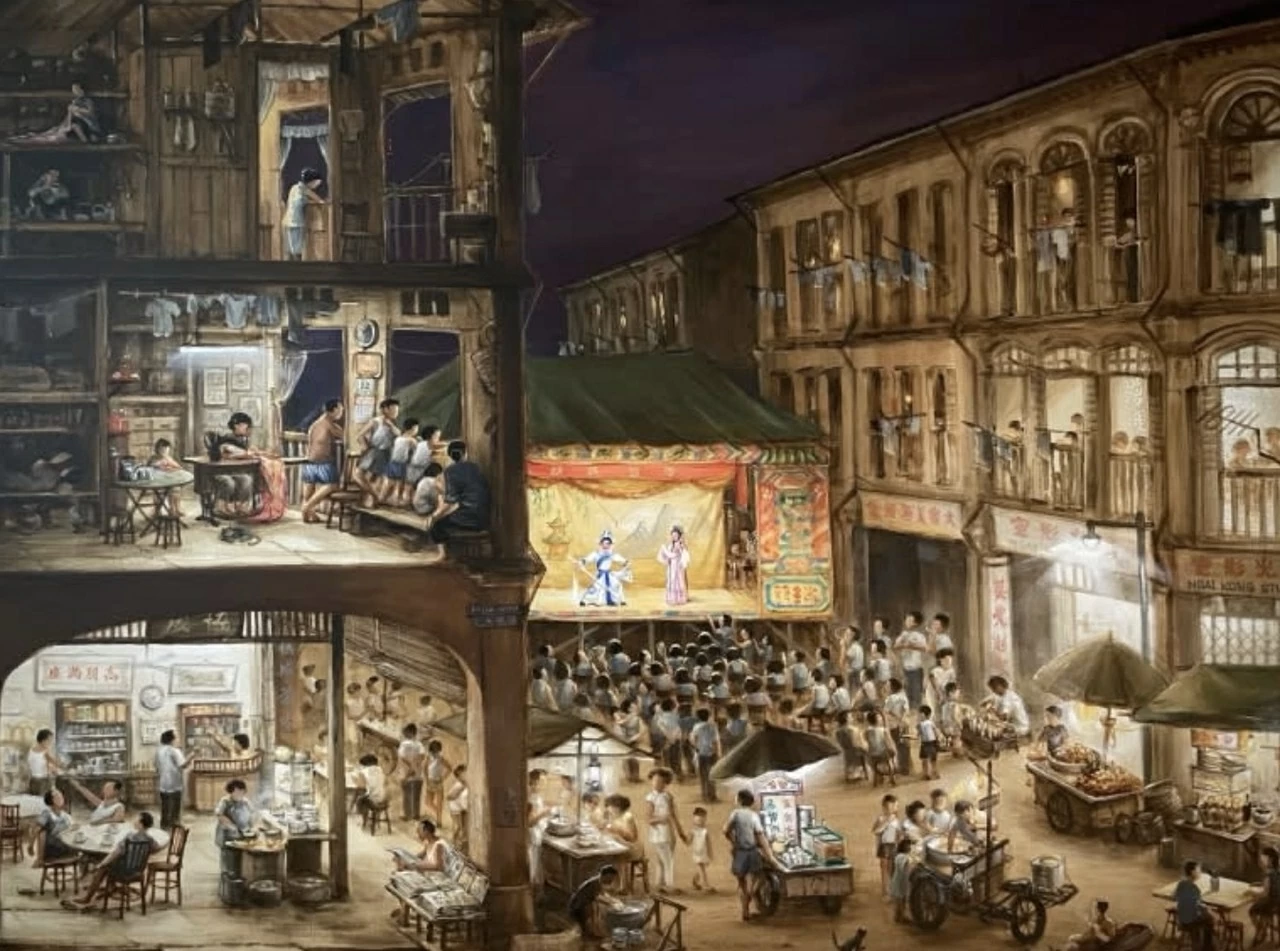 Những bức tranh tường mang đậm chất hoài cổ đang thu hút sự chú ý trên toàn thế giới