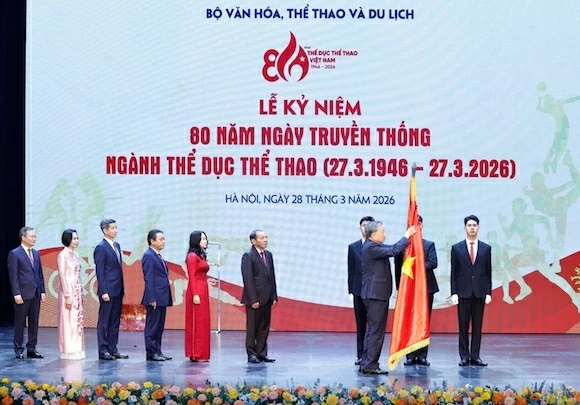 Tổng Bí thư Tô Lâm dự Lễ kỷ niệm 80 năm Ngày truyền thống ngành Thể dục thể thao Việt Nam Tổng Bí thư Tô Lâm dự Lễ kỷ niệm 80 năm Ngày truyền thống ngành Thể dục thể thao Việt Nam