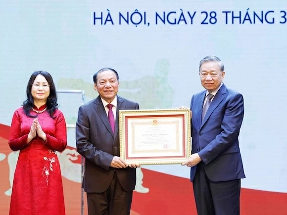 Tổng Bí thư Tô Lâm dự Lễ kỷ niệm 80 năm Ngày truyền thống ngành Thể dục thể thao Việt Nam