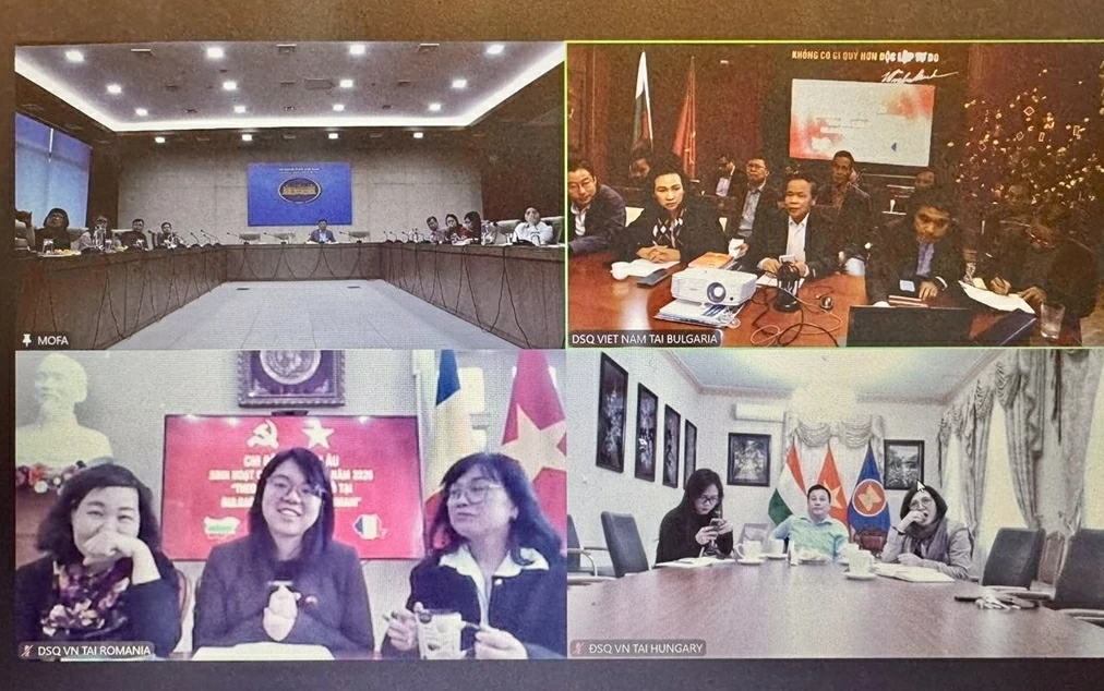 Sinh hoạt chuyên đề Chi bộ Vụ Châu Âu: Theo dấu chân Bác Hồ tại Bulgaria, Hungary và Romania - Lan tỏa giá trị di sản Hồ Chí Minh trong thời đại mới Sinh hoạt chuyên đề Chi bộ Vụ Châu Âu: Theo dấu chân Bác Hồ tại Bulgaria, Hungary và Romania - Lan tỏa giá trị di sản Hồ Chí Minh trong thời đại mới