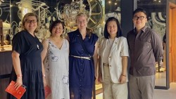 Hành trình di sản: Bảo tàng phở chào đón đại diện Câu lạc bộ Lãnh sự đến thăm và giao lưu văn hoá