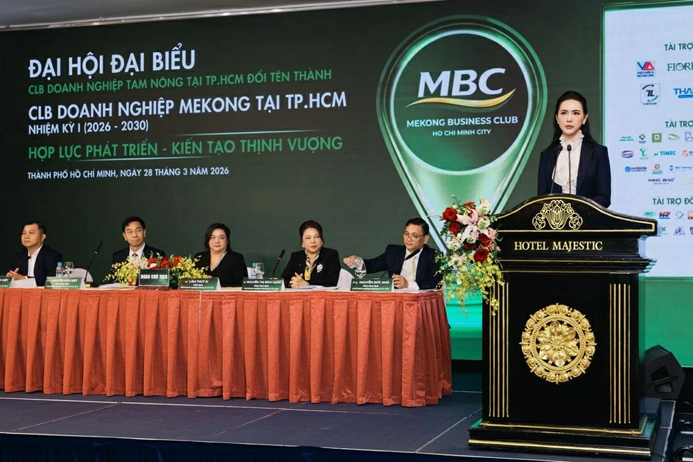 Hoa hậu Phan Thị Mơ làm Phó Chủ tịch CLB Doanh nghiệp Mekong TP. Hồ Chí Minh