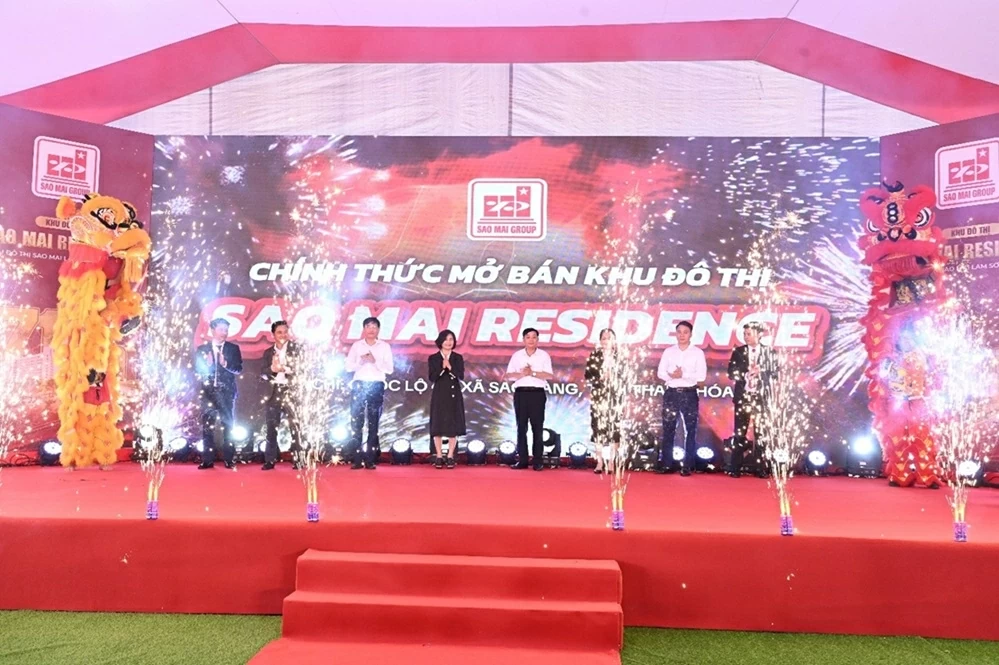 Sao Mai Residence mở bán: Khởi động nhịp đầu tư mới tại đô thị sân bay Lam Sơn - Sao Vàng