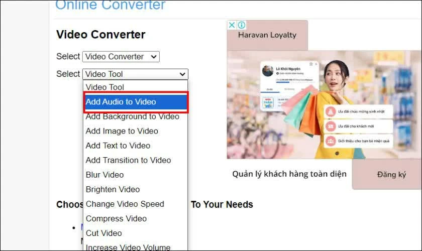 Cách chèn âm thanh vào video trên máy tính dễ dàng.