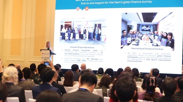 Việt Nam - Anh tăng cường hợp tác trong lĩnh vực tài chính xanh, năng lượng sạch, tăng trưởng thích ứng với khí hậu