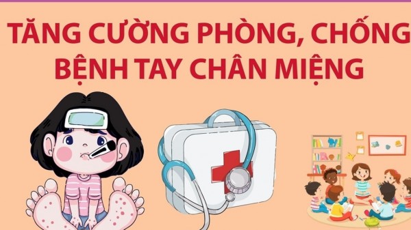 Khẩn trương phòng chống bệnh tay chân miệng đang tăng nhanh