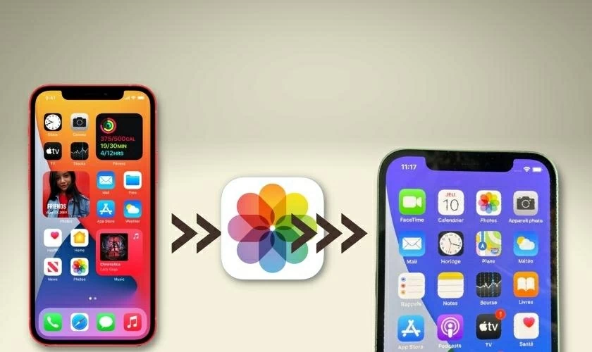 Cách chuyển ảnh từ iPhone cũ sang iPhone mới dễ dàng.
