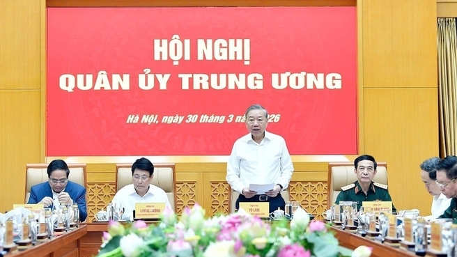 Tổng Bí thư Tô Lâm chủ trì Hội nghị Quân ủy Trung ương