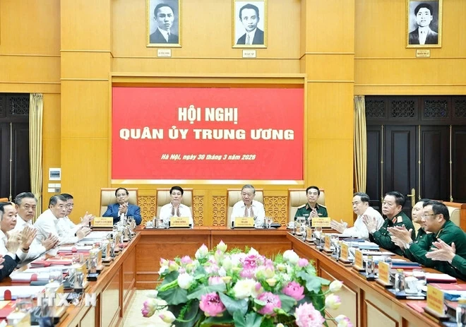 Tổng Bí thư Tô Lâm chủ trì Hội nghị Quân ủy Trung ương