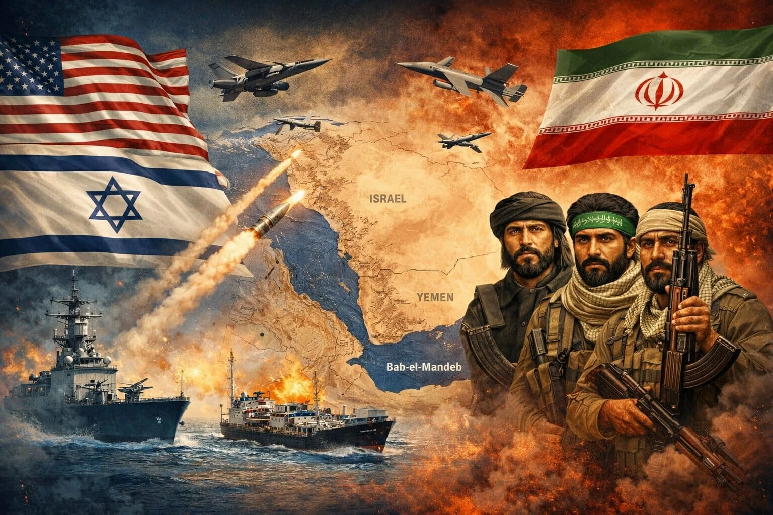 Houthi và nguy cơ Yemen trở thành mặt trận mới của xung đột Trung Đông