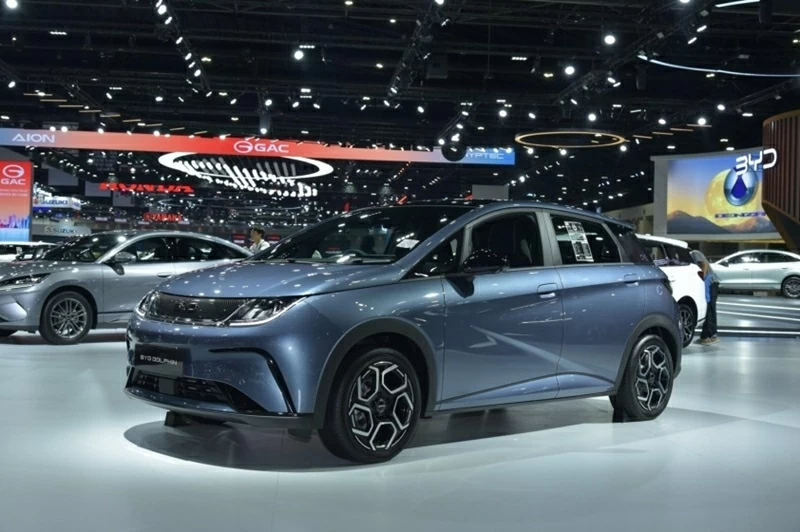 BYD Dolphin 2026 được tinh chỉnh phần đầu nhằm cải thiện khả năng hấp thụ lực va chạm, hướng tới tiêu chuẩn 5 sao ANCAP. BYD Dolphin 2026 được tinh chỉnh phần đầu nhằm cải thiện khả năng hấp thụ lực va chạm, hướng tới tiêu chuẩn 5 sao ANCAP.