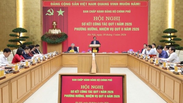 Thủ tướng Phạm Minh Chính chủ trì Hội nghị Đảng ủy Chính phủ