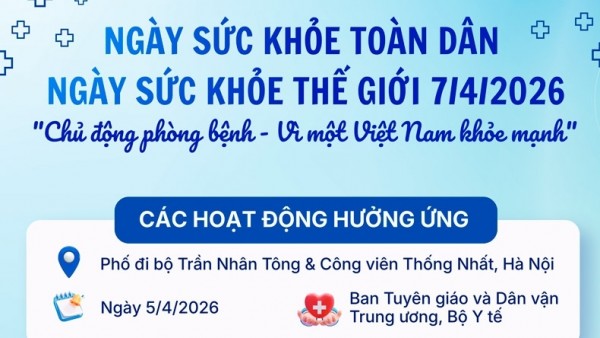 Nhiều hoạt động hưởng ứng Ngày Sức khỏe toàn dân và Ngày Sức khỏe thế giới