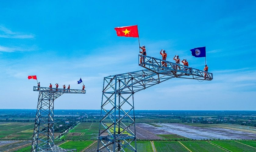 Trong 5 năm qua, EVN đã triển khai nhiều công trình điện trọng điểm. (Nguồn: EVN) Trong 5 năm qua, EVN đã triển khai nhiều công trình điện trọng điểm. (Nguồn: EVN)