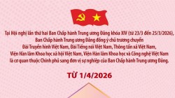 Năm cơ quan là đơn vị sự nghiệp của Ban Chấp hành Trung ương Đảng từ 1/4/2026