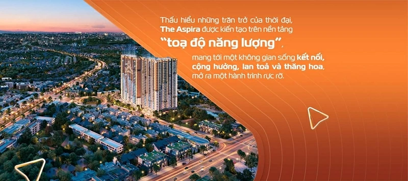 The Aspira mang đến không gian sống kết nối, cộng hưởng, lan tỏa và thăng hoa. The Aspira mang đến không gian sống kết nối, cộng hưởng, lan tỏa và thăng hoa.