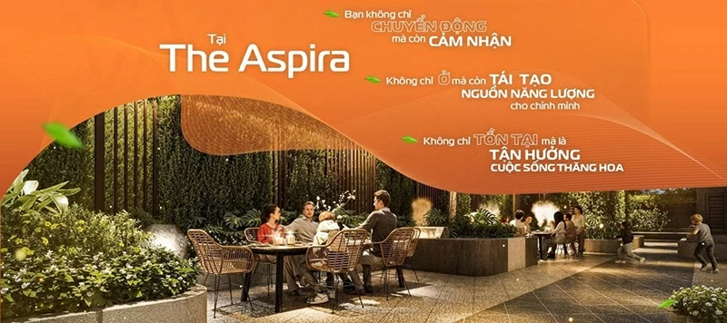 The Aspira không chỉ ở mà còn tái tạo nguồn năng lượng cho chính mình. The Aspira không chỉ ở mà còn tái tạo nguồn năng lượng cho chính mình.
