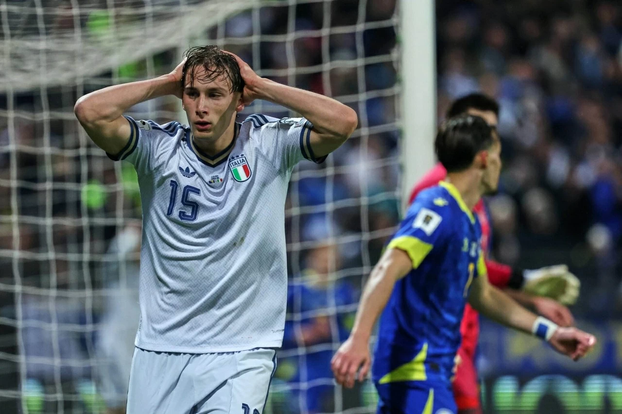 Italy mở tỷ số trước nhưng vẫn nhận thất bại cay đắng. (Nguồn: Getty Images)