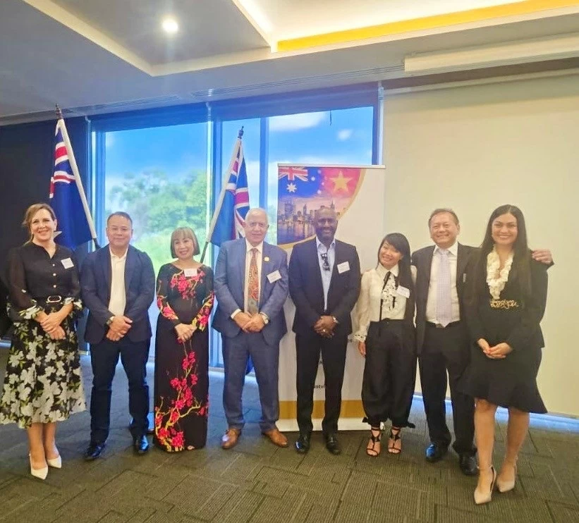 Khai trương Phòng Thương mại và Công nghiệp Quốc gia Việt Nam-Australia tại bang Tây Australia Khai trương Phòng Thương mại và Công nghiệp Quốc gia Việt Nam-Australia tại bang Tây Australia