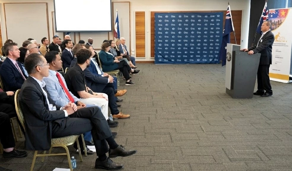 Khai trương Phòng Thương mại và Công nghiệp Quốc gia Việt Nam-Australia tại bang Tây Australia Khai trương Phòng Thương mại và Công nghiệp Quốc gia Việt Nam-Australia tại bang Tây Australia